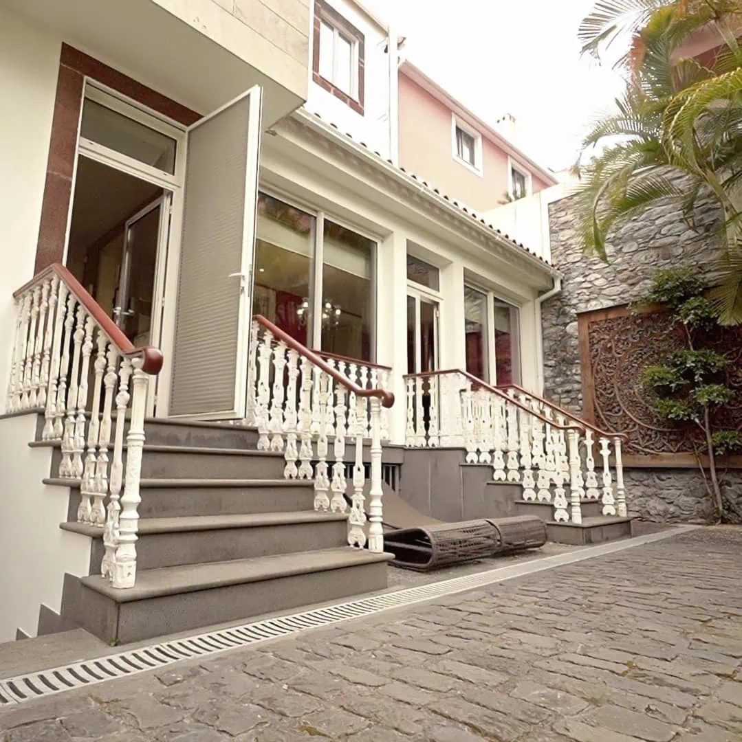 Treppenaufgang in Madeira in einem Haus zum Mieten